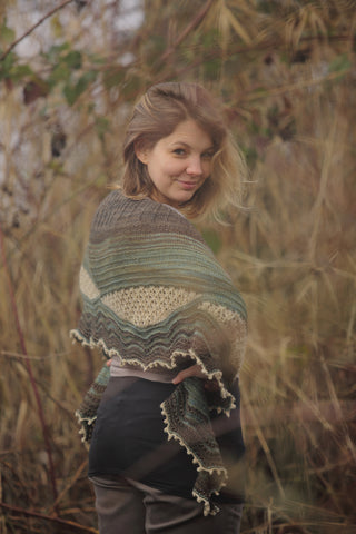 Maighdean-ròin Shawl Pattern