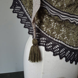 Cluran Shawl Knit Pattern