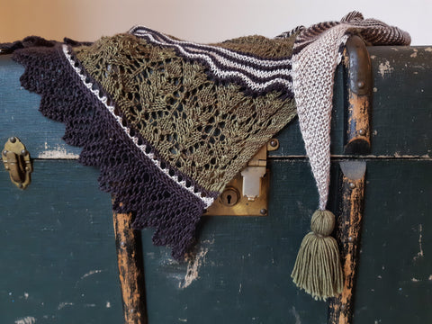 Cluran Shawl Knit Pattern