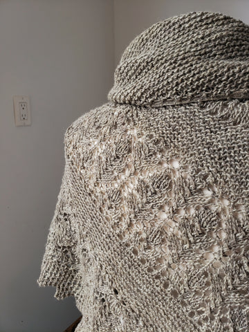 Milk Thistle Shawl Knit Pattern