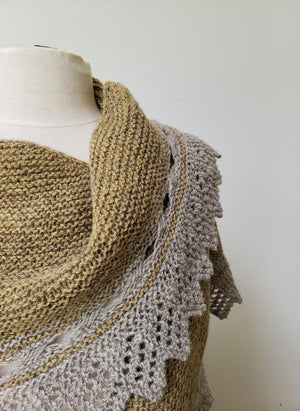 Tèarmann Shawl Knit Pattern