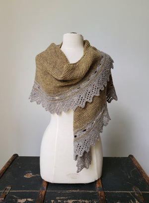 Tèarmann Shawl Knit Pattern