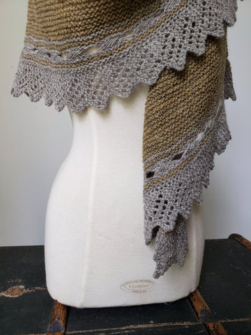 Tèarmann Shawl Knit Pattern