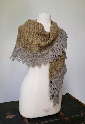 Tèarmann Shawl Knit Pattern