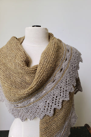 Tèarmann Shawl Knit Pattern