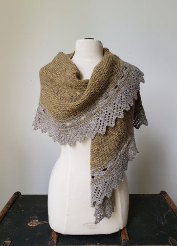 Tèarmann Shawl Knit Pattern