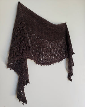 Cofaidh Shawl Knit Pattern
