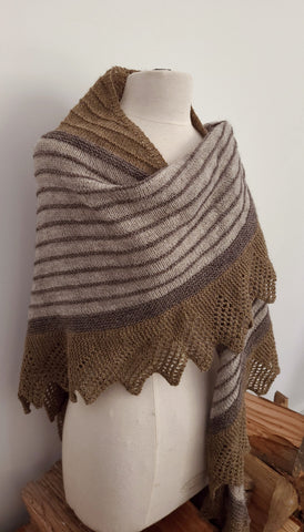 Marzanna Triangle Shawl