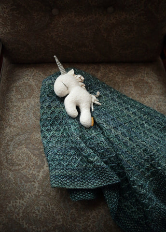 Llyr Baby Blanket Knit Pattern