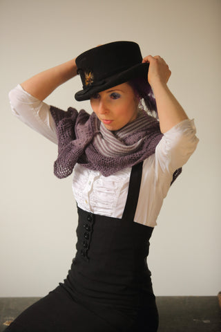 Clary Sage Shawl Knit Pattern